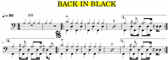 BACK IN BLACK - AC/DC